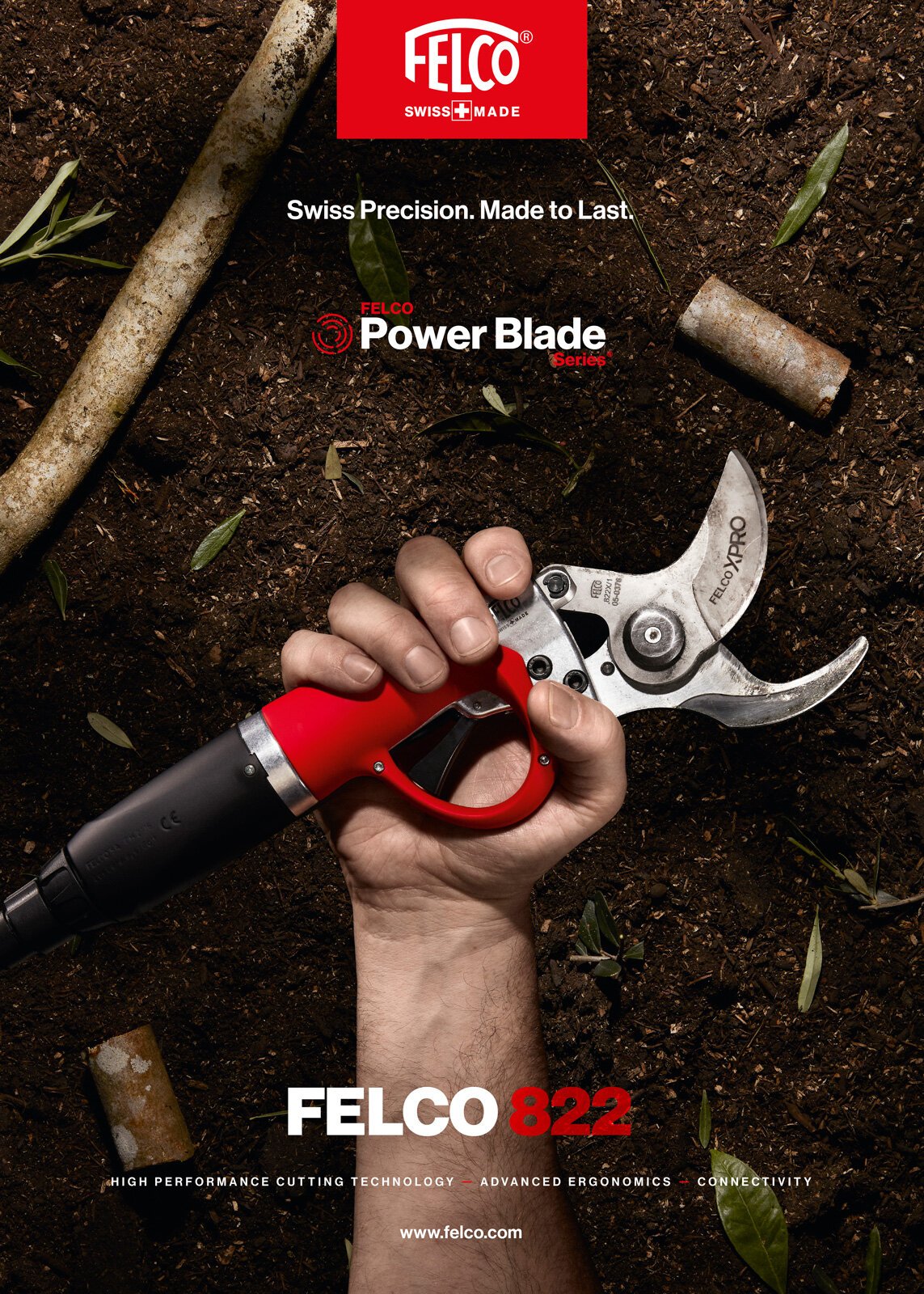 Felco Power Blade international campaign 2